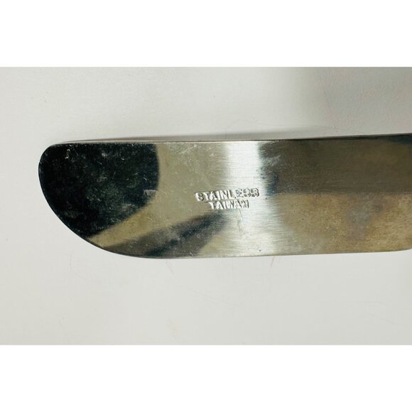 Hickory Farms Stainless Steel & Wood Cheese Spreaders Set Of 3 - Picture 5 of 9